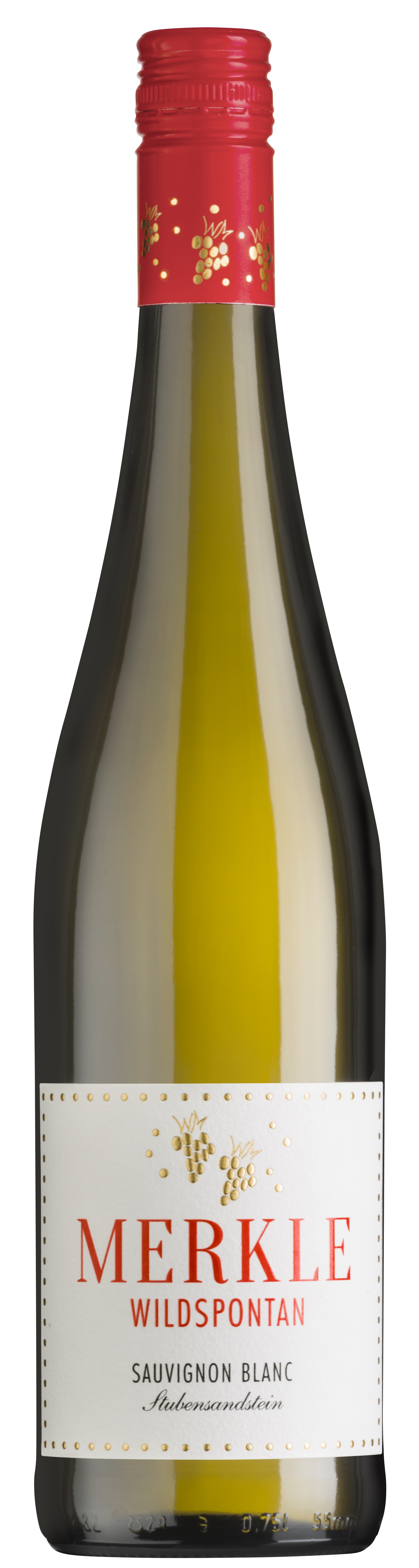 Merkle Wildspontan Sauvignon Blanc Stubensandstein -  2019, trocken, weiß