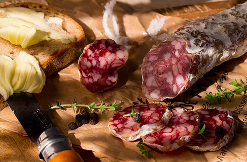Provence Saucisson mit Knoblauch